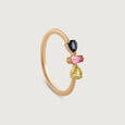 Gem Prism Tourmaline & Gold Finger Ring,,hi-res view 3