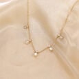 Graceful Drape Polki Diamond Necklace,,hi-res view 1