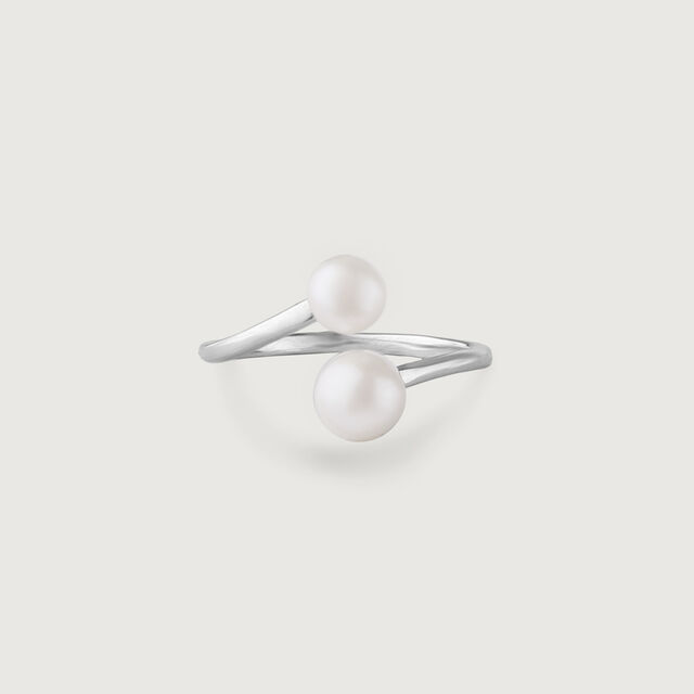 Twin Aura Silver Ring,,hi-res image number null