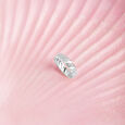 Minimalist Groove Silver Finger Ring,,hi-res view 1