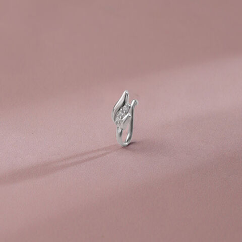 Dreamy Gleam Silver Nose Pin