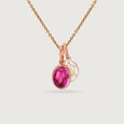 Charming 14kt Libra Birthstone Gold Pendant,,hi-res view 4
