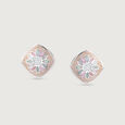 Mother of Pearl Oasis Silver Stud Earrings,,hi-res view 3