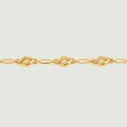 Fluid Sculptural Gold Bracelet,,hi-res view 3
