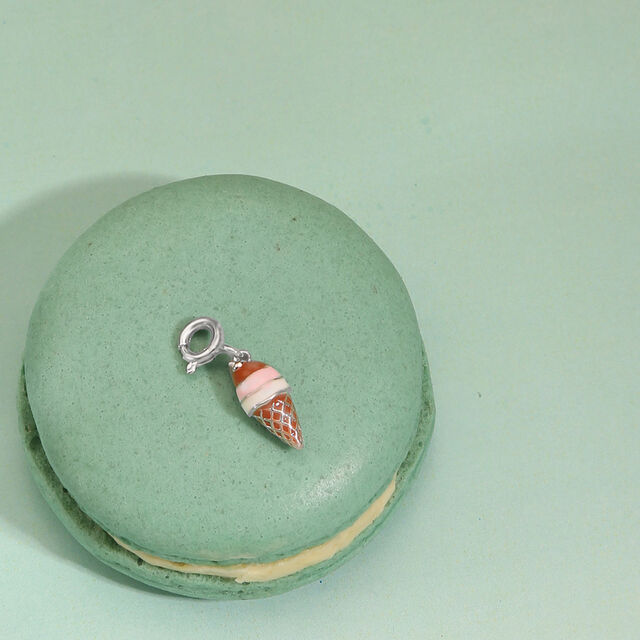 Sweet Scoop Silver Charm,,hi-res image number null
