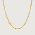Refined Textured Gold Chain,,hi-res view 3