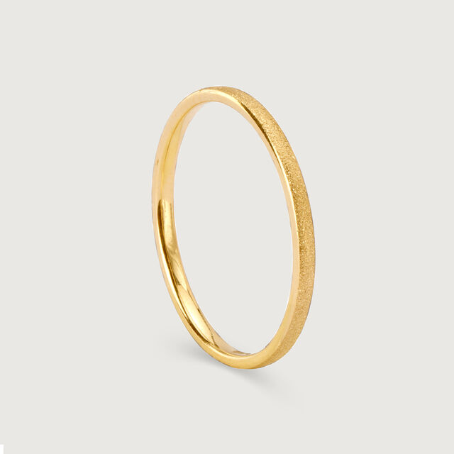 Forever Band 18KT Gold Couple Ring -Single Piece,,hi-res image number null