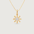 Springtime Daisy Diamond Pendant,,hi-res view 3