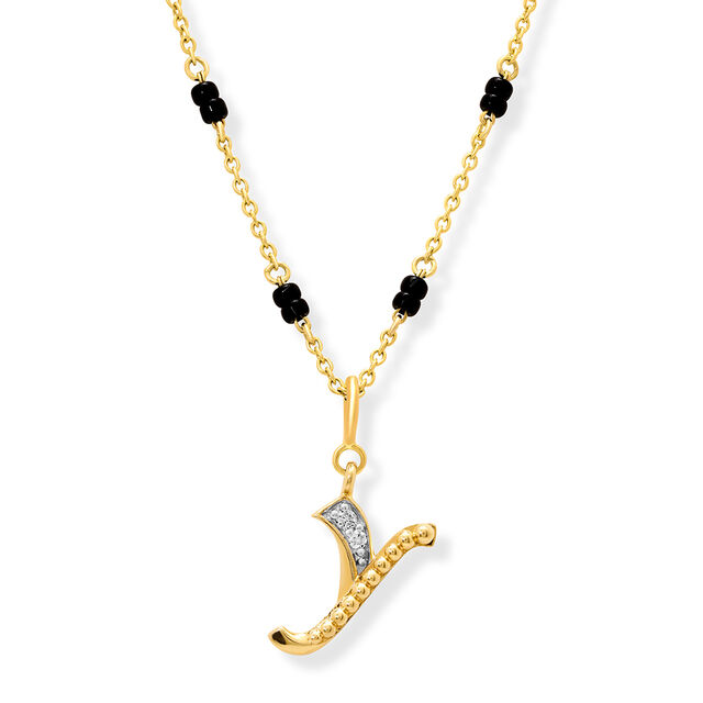 Mia Sutra DIY with Alphabet Charms- Y,,hi-res image number null