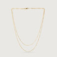 Contemporary Paperclip Curb Gold Chain,,hi-res view 4