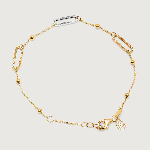 Graceful Link 18KT Gold Bracelet,,hi-res image number null