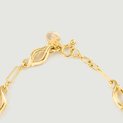 Fluid Sculptural Gold Bracelet