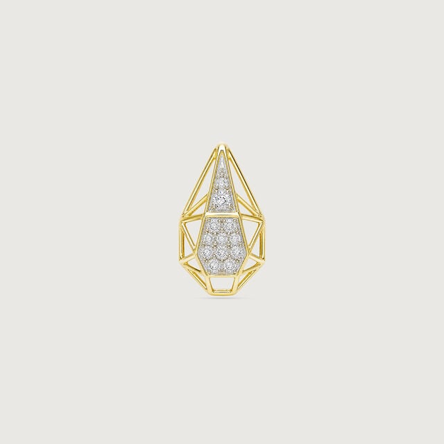 Faceted Poise Diamond Pendant,,hi-res image number null