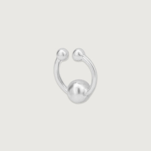 Chic Orb Silver Septum Ring