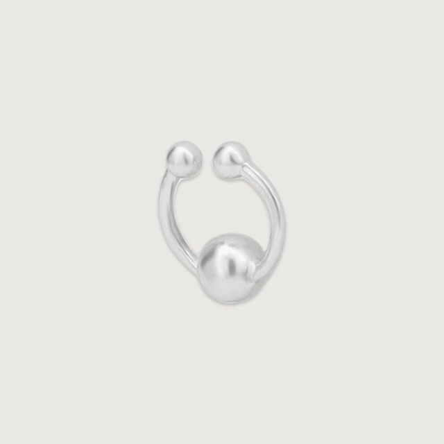 Chic Orb Silver Septum Ring,,hi-res image number null