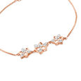 14KT Rose Gold Dainty Diamond Bracelet,,hi-res view 4
