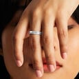 Reflections Of Elegance Silver Finger Ring,,hi-res view 2