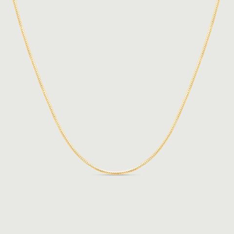 Sleek Twist Gold Chain