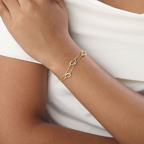 Whimsical Glimmer Diamond Bracelet