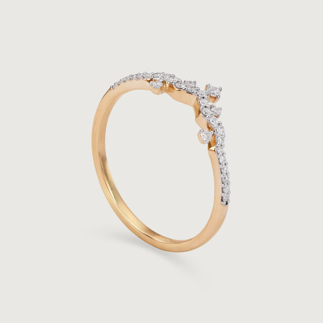 Tiara Majesty 14KT Gold & Diamond Ring,,hi-res image number null