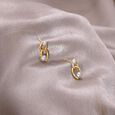 Edgy Chic Pearl Stud Earrings,,hi-res view 1