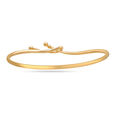 14KT Yellow Golden Haze Bangle,,hi-res view 3