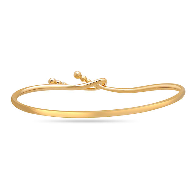 14KT Yellow Golden Haze Bangle,,hi-res image number null