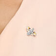 Ethereal Bee Silver Brooch,,hi-res view 2