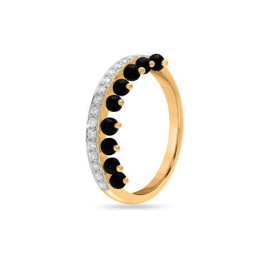 14 KT Regal Diamond Mangalsutra Ring