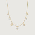 Honeybee Charm Diamond Necklace,,hi-res view 4