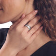 Subtle Chic Silver Ring Set,,hi-res view 3