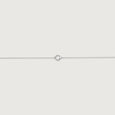 Chic Loop Silver Anklet,,hi-res view 4