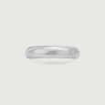 Subtle Grain Silver Ring,,hi-res view 4