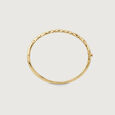 Elegant Twisted Gold Bangle,,hi-res view 5