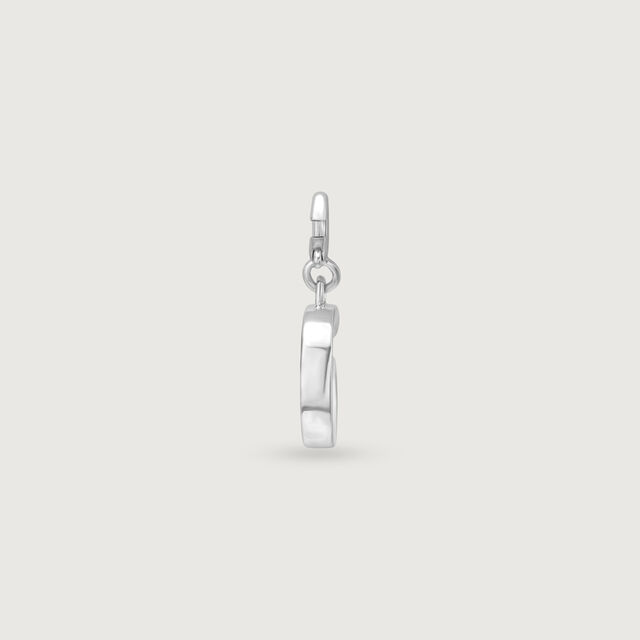 Classic Initial G Silver Charm,,hi-res image number null