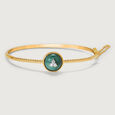 Dazzling Twister 14KT Diamond Bangle,,hi-res view 4