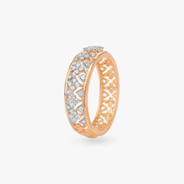 Criss Cross Diamond Ring,,hi-res image number null