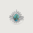 Cosmic Shine Stackable Silver Ring,,hi-res view 5