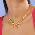 Bold Radiant Gold Necklace,,hi-res view 2