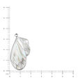 Silver Pearl Pendant And Chain,,hi-res view 2