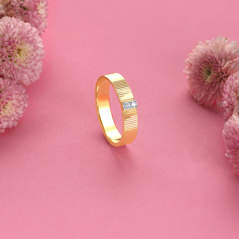 Structured Brilliance Diamond Ring