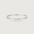 Intricate Patterned Silver Bangle,,hi-res view 3