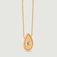 Graceful Radiant Diamond Necklace,,hi-res view 3