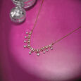 Lippan Shine Gold & Diamond Necklace,,hi-res view 1