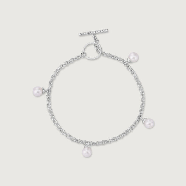 Bubbly Chic Silver Bracelet,,hi-res image number null