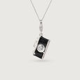 Snapshot Sparkle Camera Silver Charm,,hi-res view 2