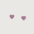 Playful Crush Silver Earrings and Necklace Set,,hi-res view 6