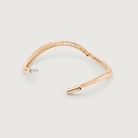 Timeless Twist Diamond Bangle