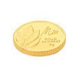 5 GM 24 Karat Mango Leaf Gold Coin,,hi-res view 4