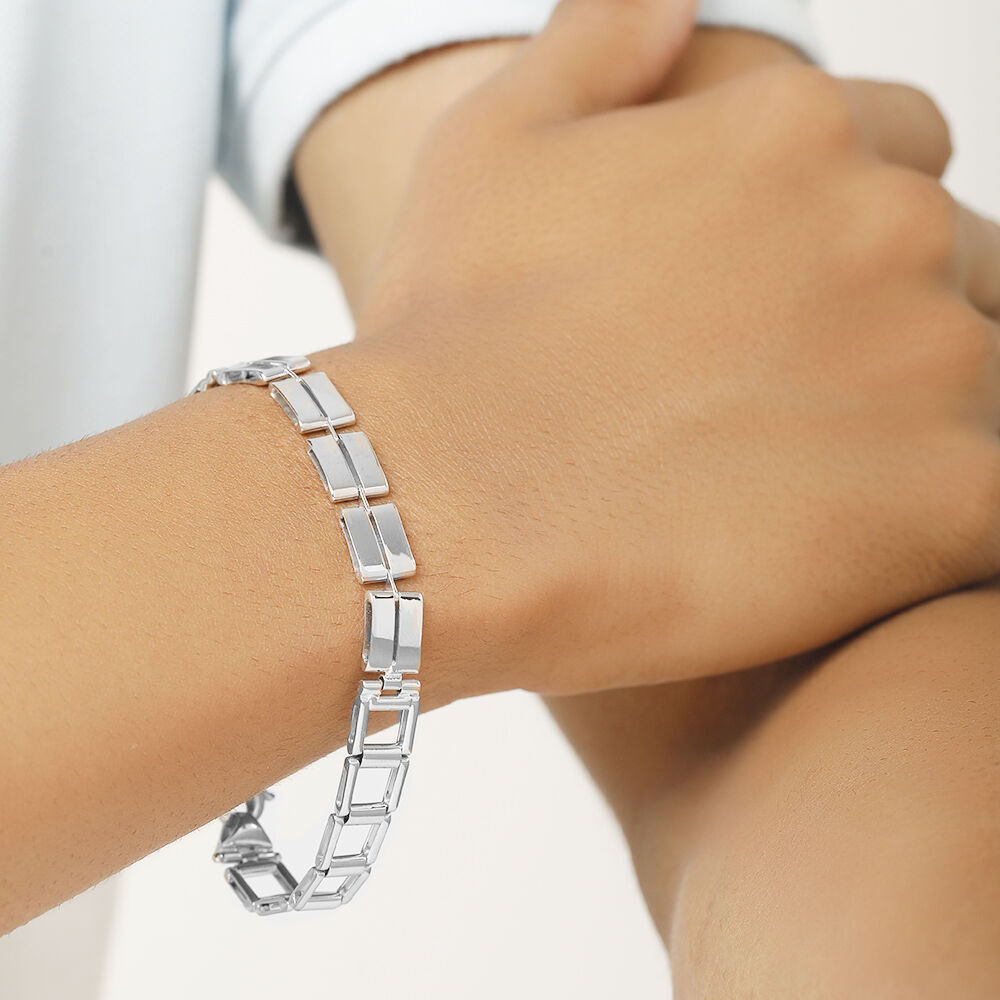 Pure silver bracelet clearance for womens tanishq